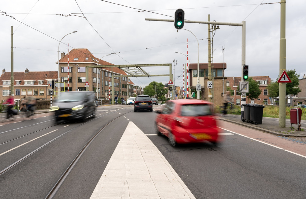 De Geestbrugweg richting Rijswijk